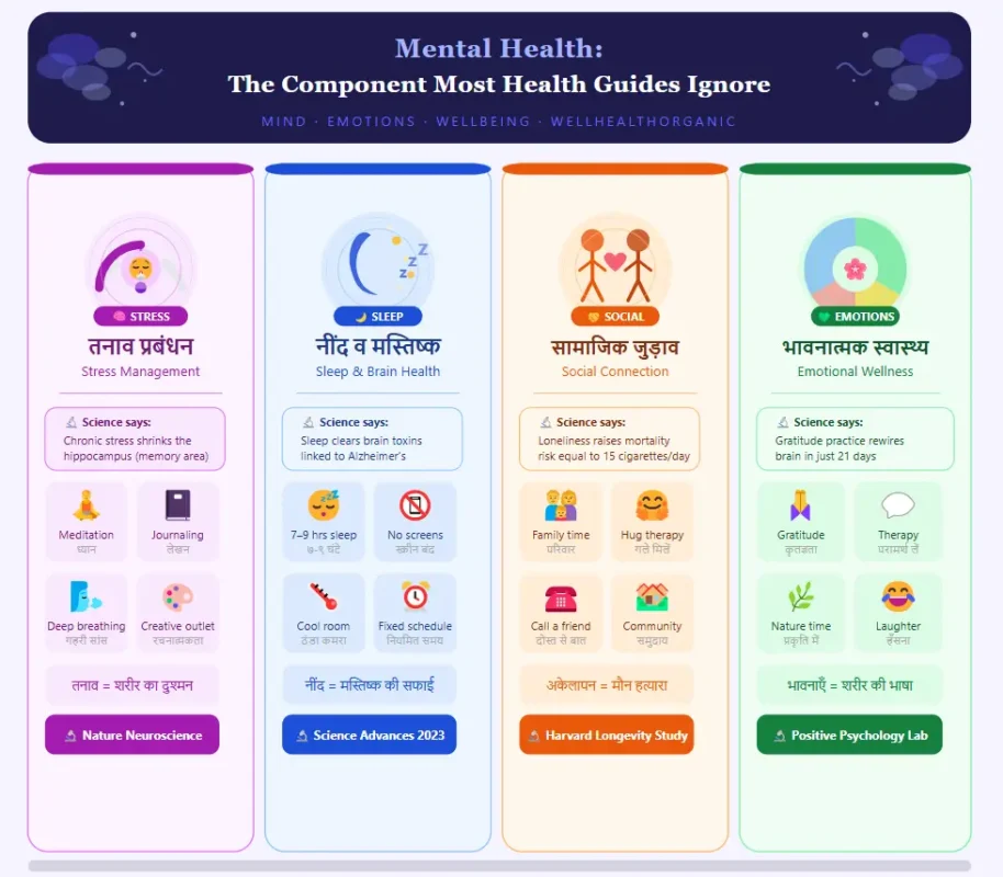 Mental Health The Component Most Health Guides Ignore