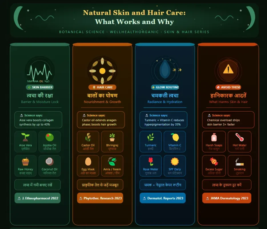 Natural Skin and Hair Care What Works and Why